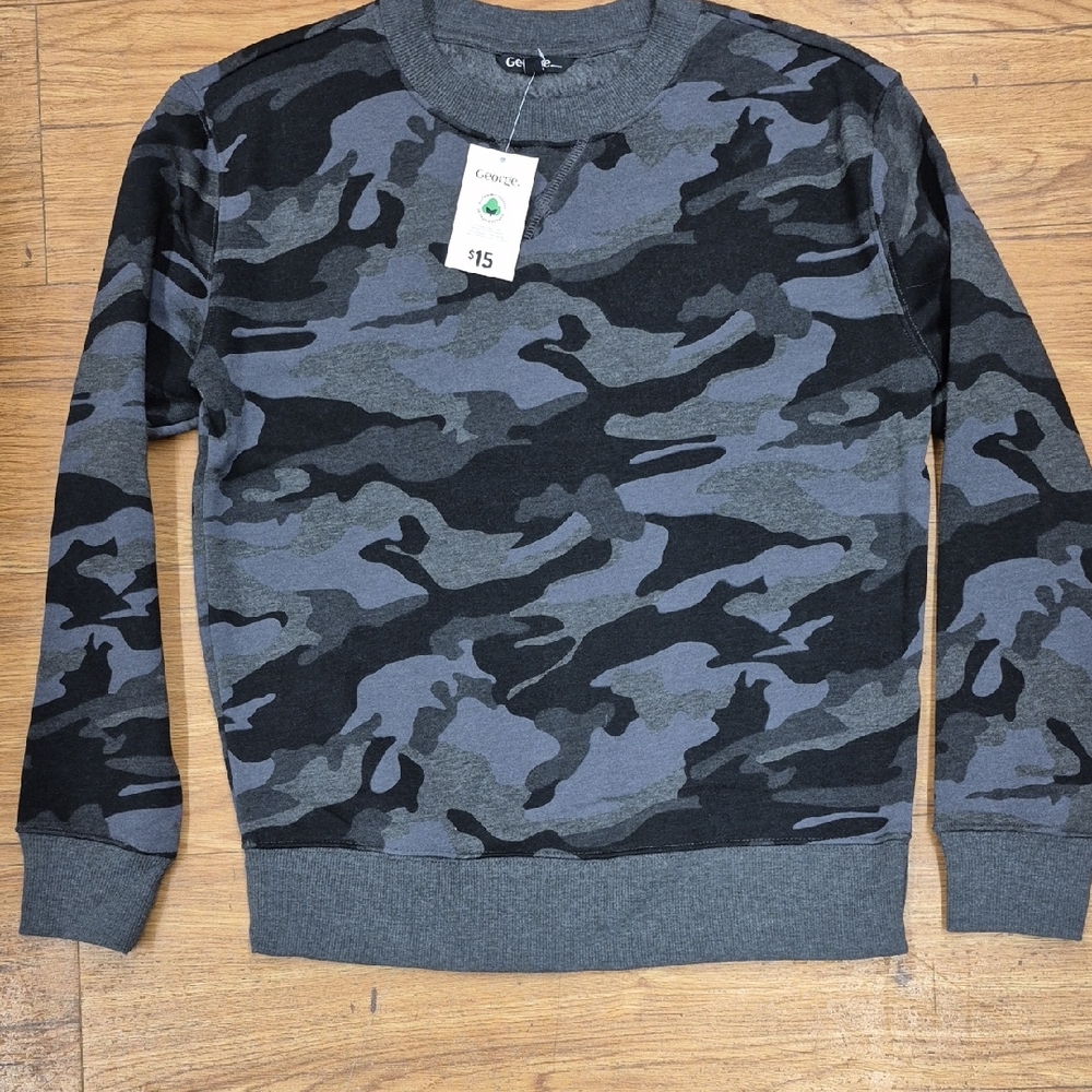 Camouflage Crewneck Sweater